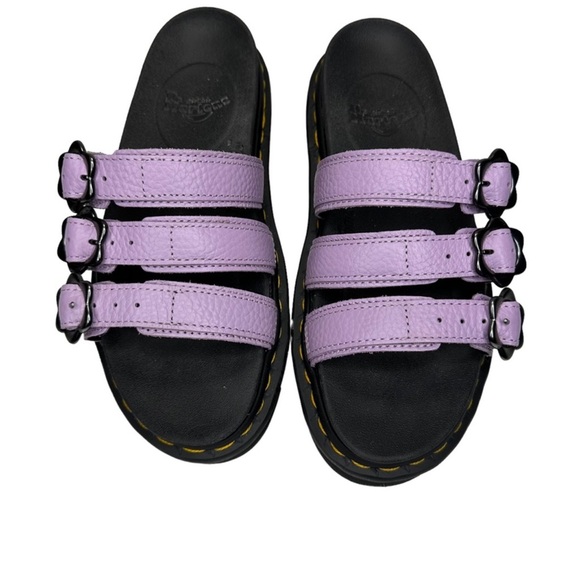 Dr. Martens Women's Blaire Slide Sandal in Lilac. Sz: 7 - Picture 9 of 11